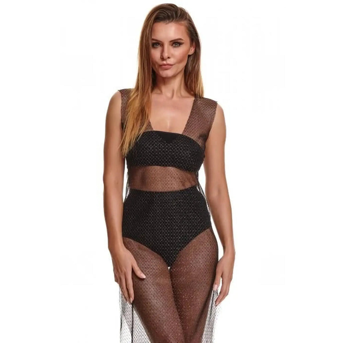 Vestito całe ciało Touch – nero | Demoniq
