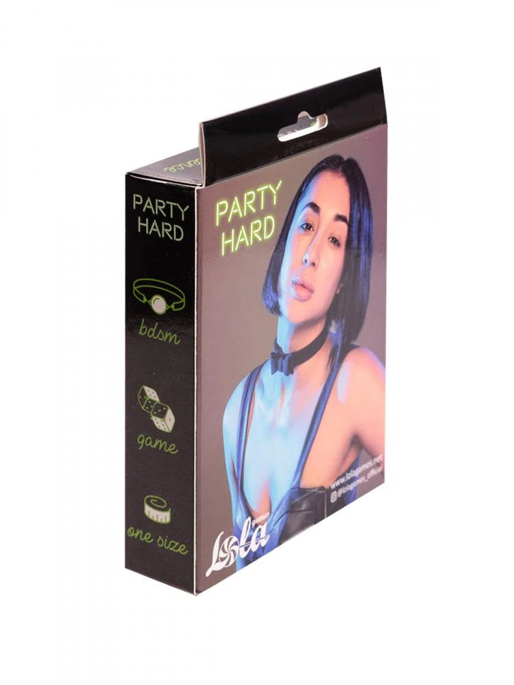 Amarra bondage Collar Decadence – preta | Party Hard