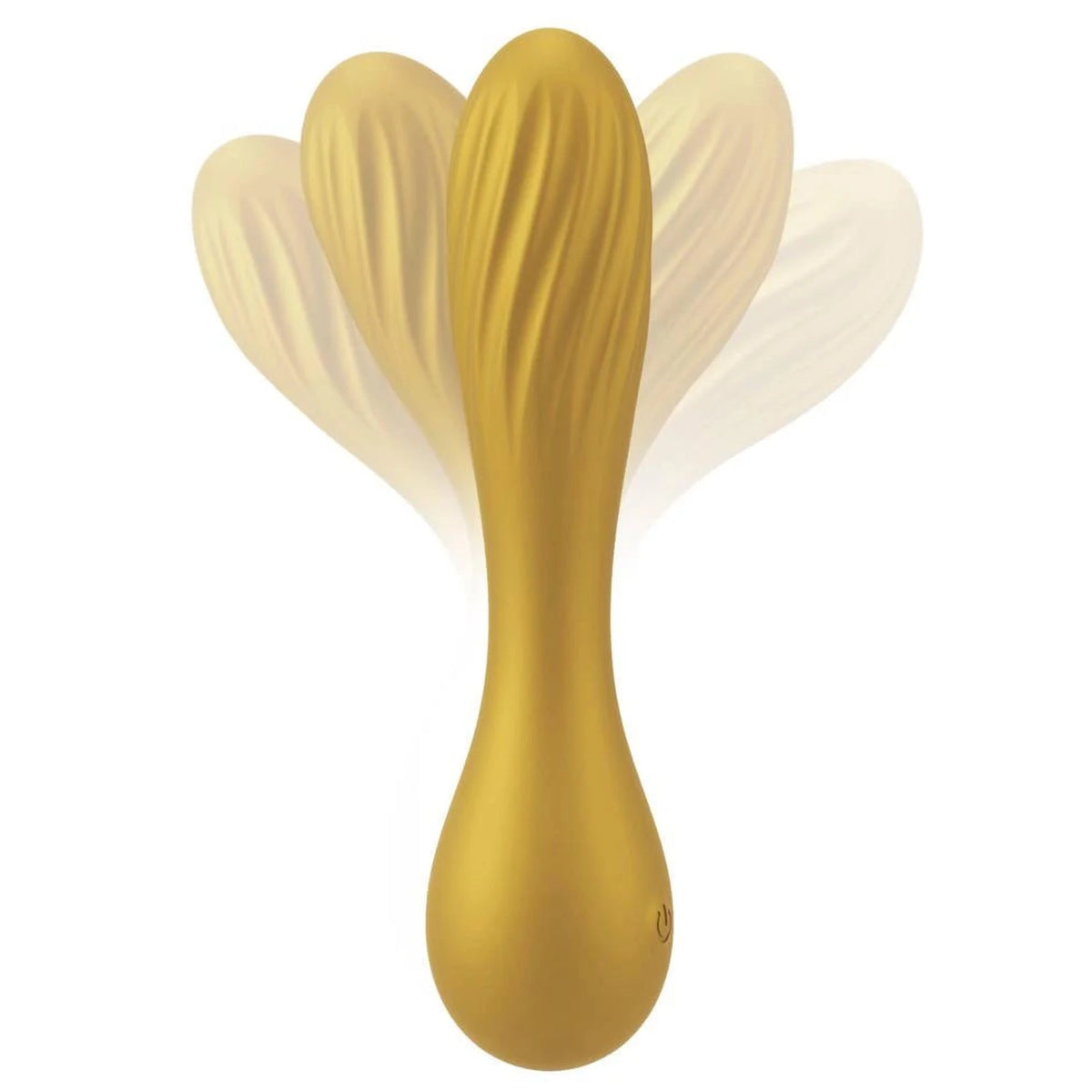 Mini vibrator 16 cm – rechargeable, gold | Sweet Smile