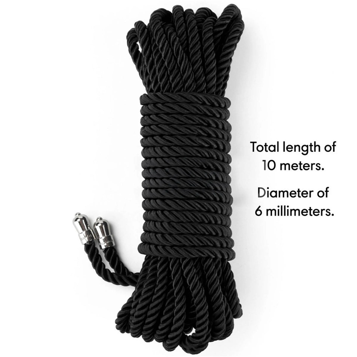Costrizione bondage Rebellion Reign Silky – vibrante, nera | Lovetoy