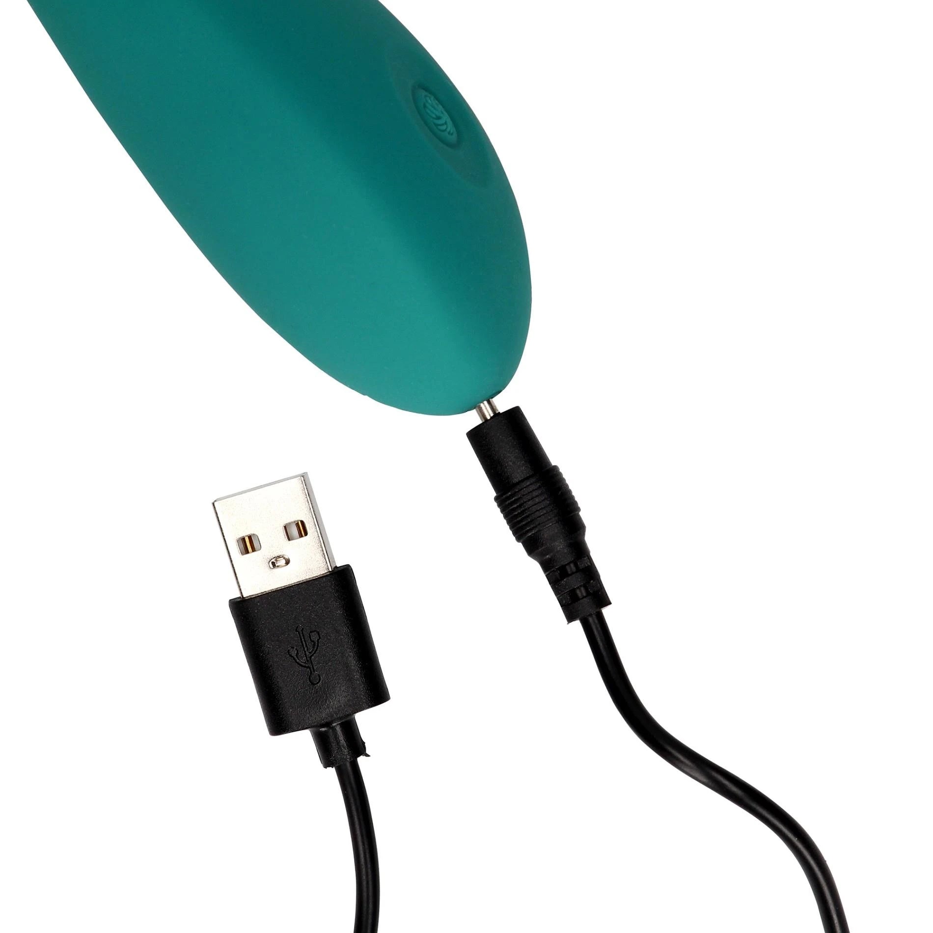 G-Spot Vibrator with Bead - Blue Grass
