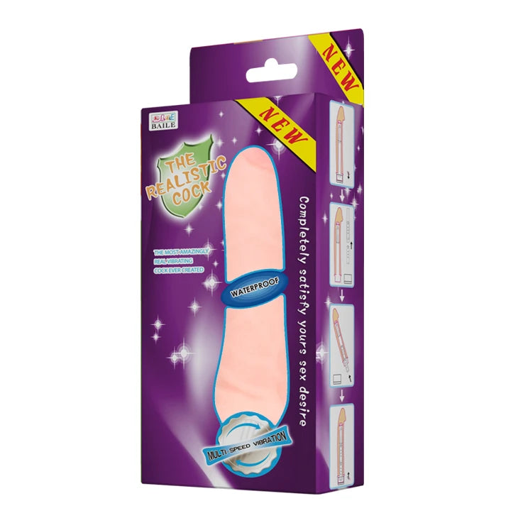 Vibrador realista – nude BW-027004 | Baile