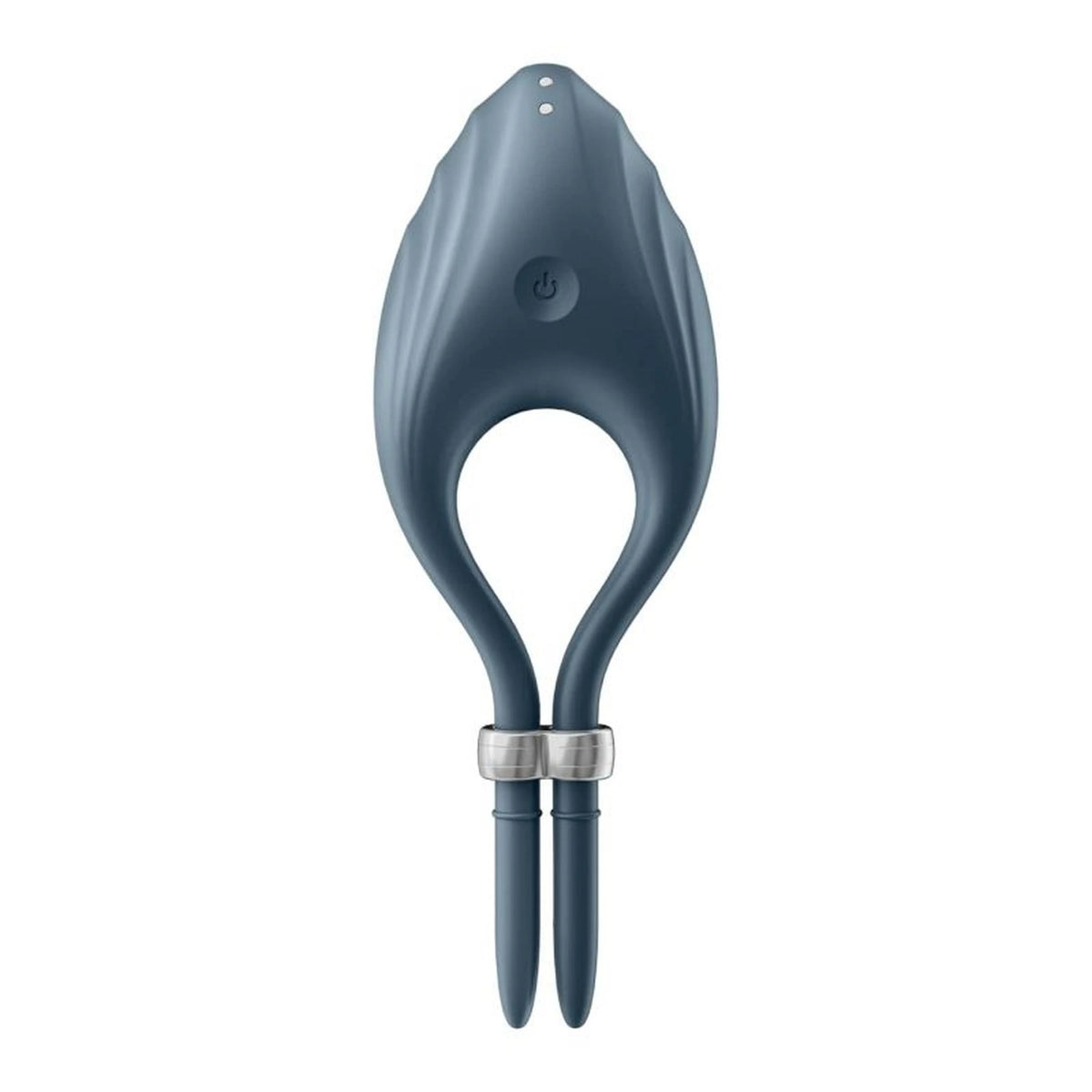 Anello fallico Duelist Customizable 12 funzioni – vibrante, blu | Satisfyer