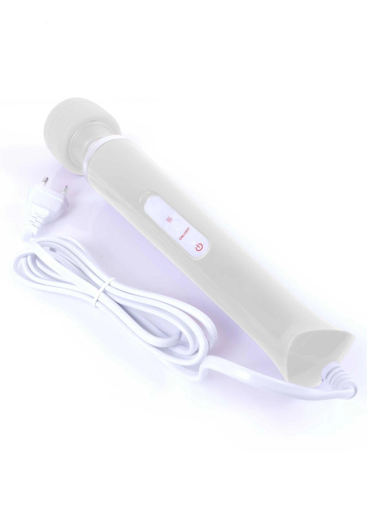 Massaggiatore wand Magic Cable 110-240V 10 funzioni – bianco | Favorites