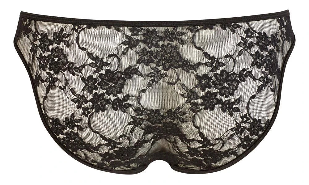 Slip uomo – in pizzo, nero | Svenjoyment
