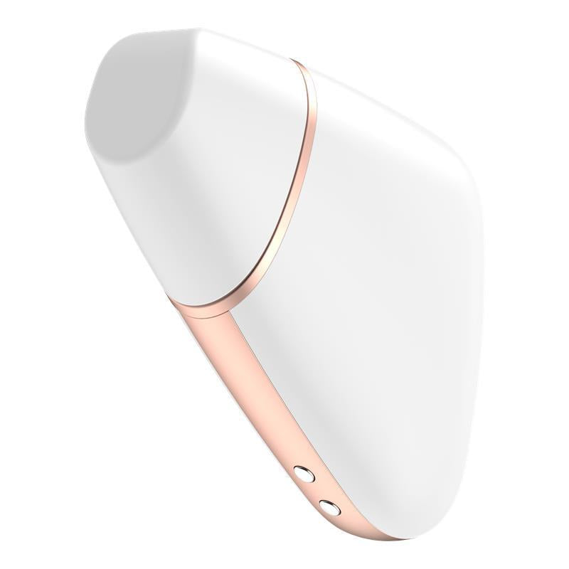 Love Triangle - Air Pulse Stimulator and Vibration - White
