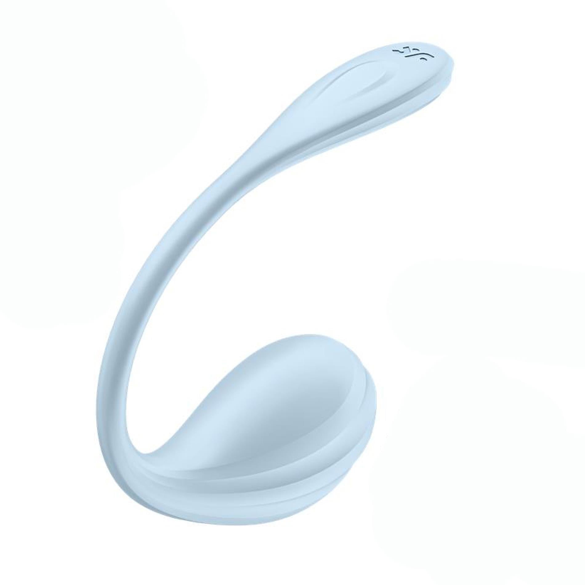 Smooth Petal Connect App - Wearable Couple Vibrator - Light Blue