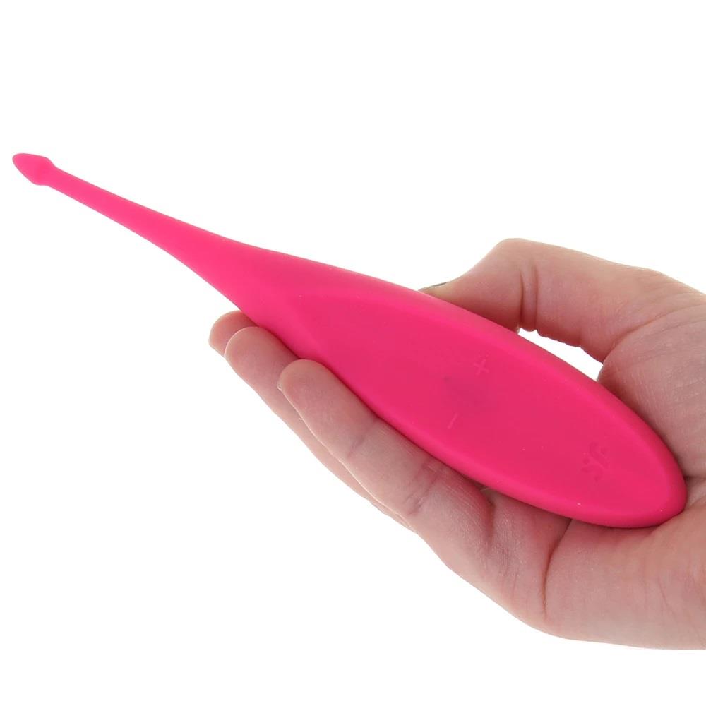 Stimulateur clitoridien Twirling Tip 12 fonctions – violet | Satisfyer