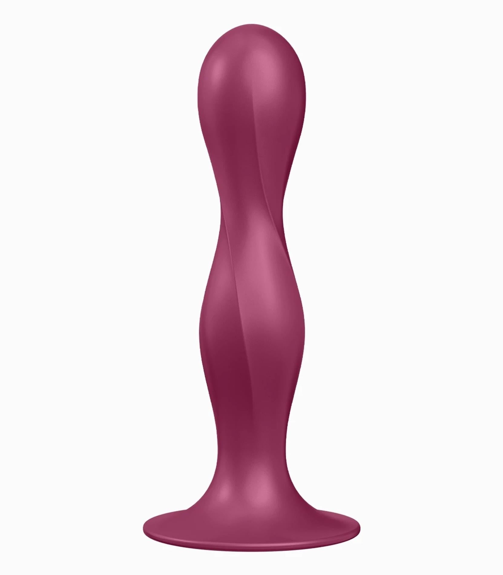 Double Ball-R - Weighted Dildo - Red