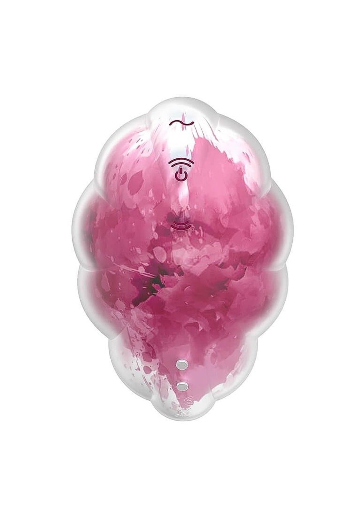 Stimolatore clitorideo Cloud Dancer Print 9 cm – rosso | Satisfyer