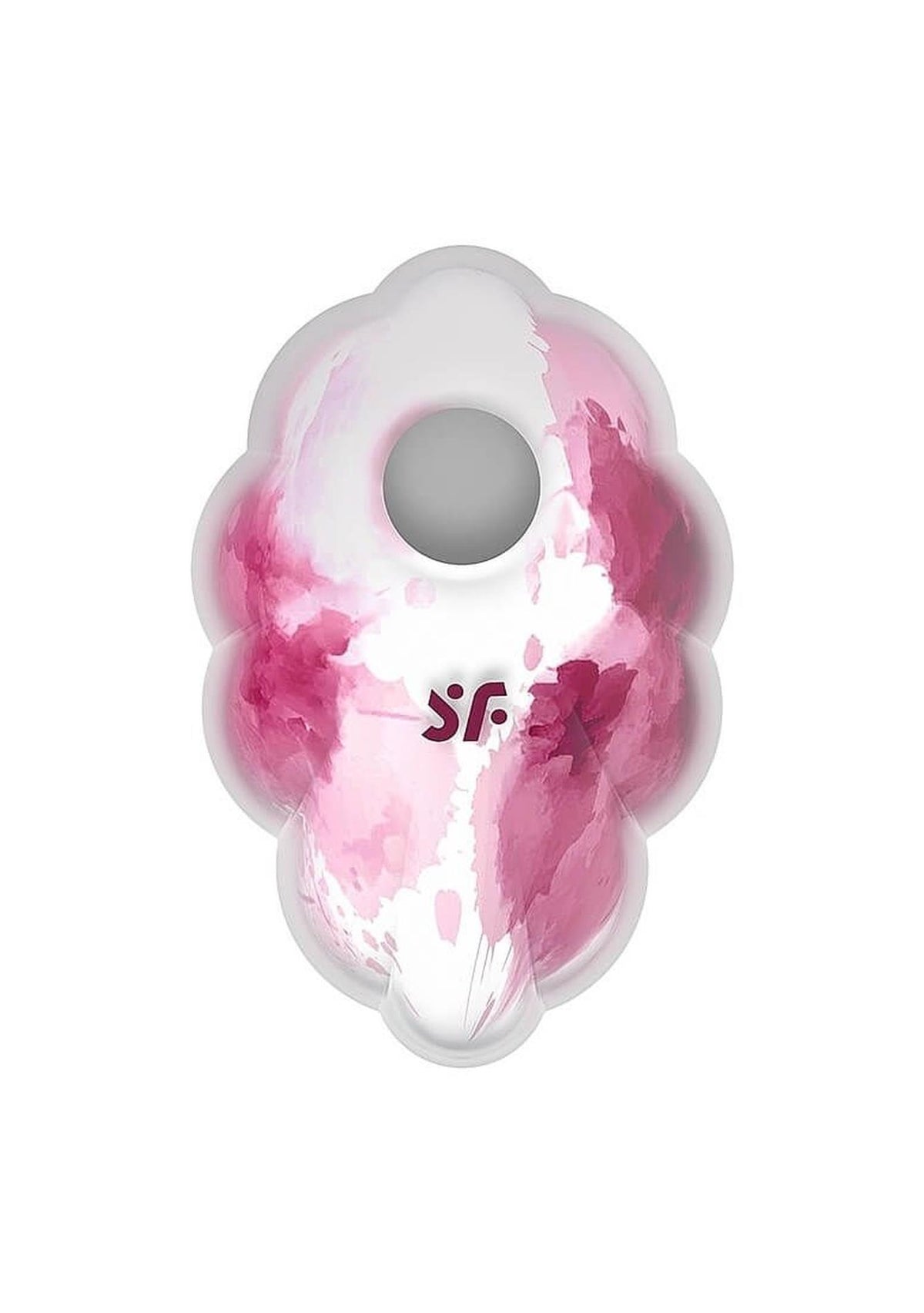 Stimolatore clitorideo Cloud Dancer Print 9 cm – rosso | Satisfyer
