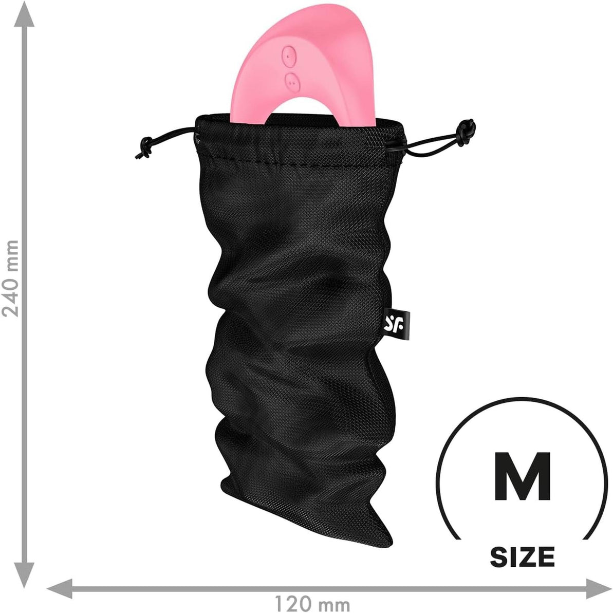 Accesorio para juguetes Treasure Bag – vibrador, negro | Satisfyer