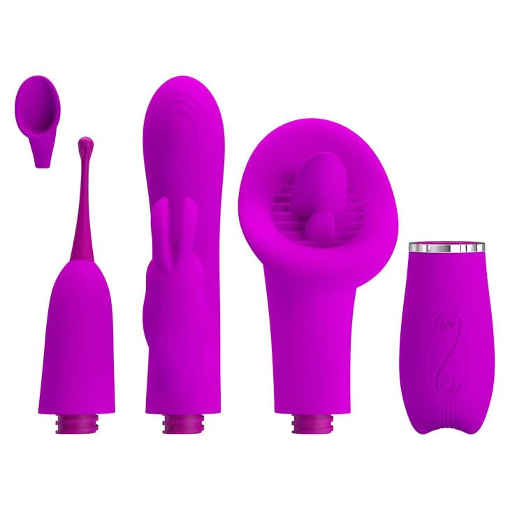 Set Thrill 12 Funktionen – wiederaufladbar, vibrierend | Pretty Love
