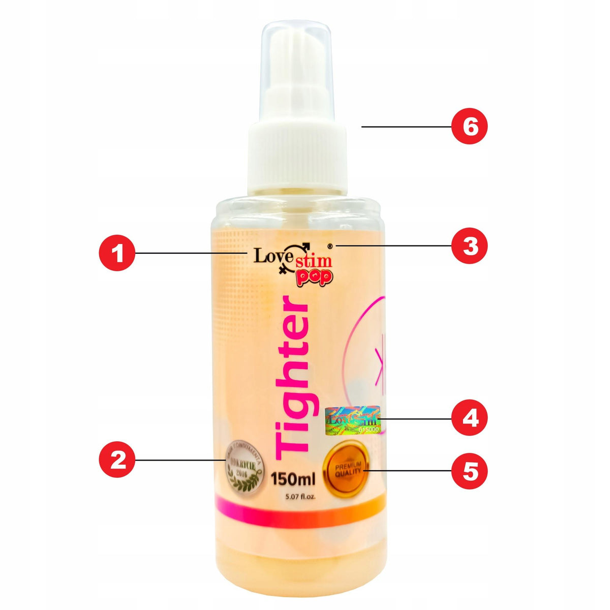 Lubrificante Lstim POP Tighter 150 ml | LoveStim