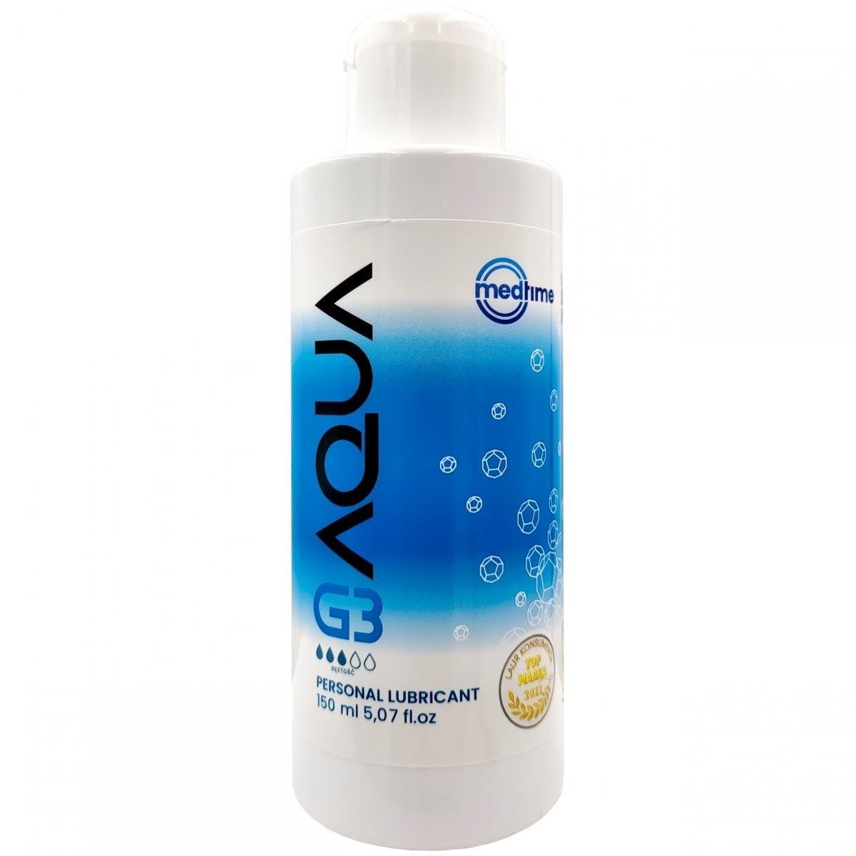 Lubricant MedTime Aqua G3 150 ml | LoveStim