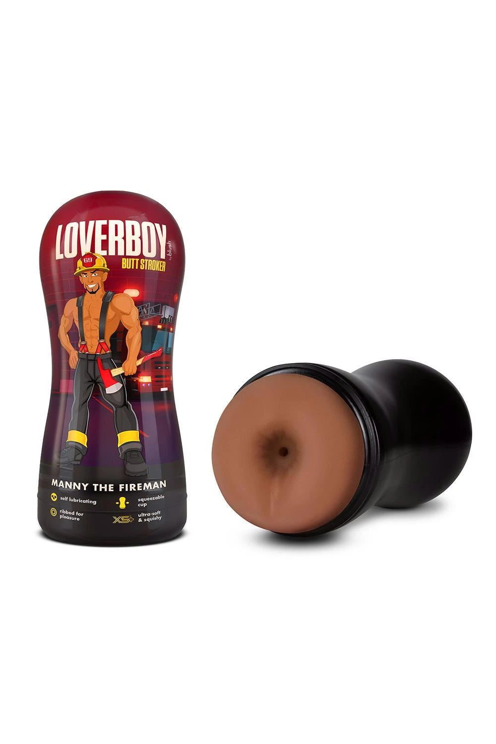 Masturbateur Loverboy Manny THE Fireman Self 17.8 cm – tan | Blush