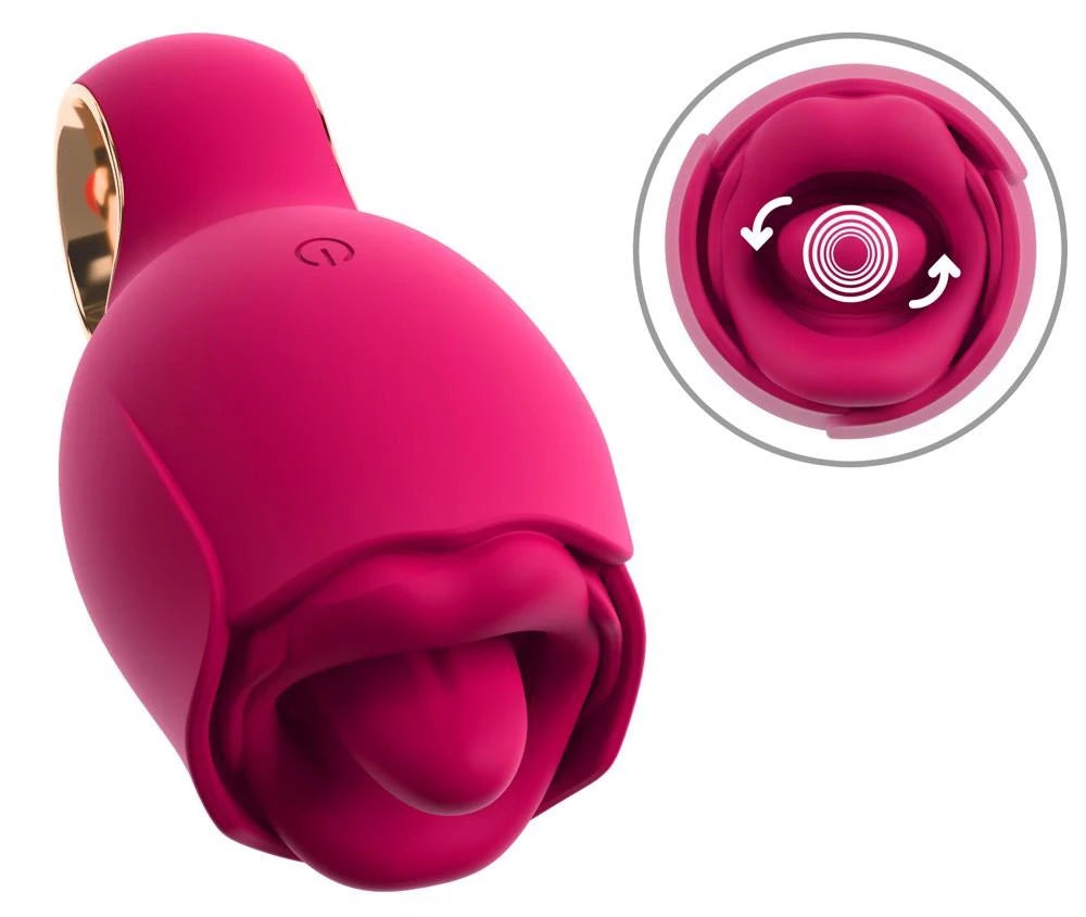 Estimulador de clitóris Oral Licking 11.3 cm – rosa