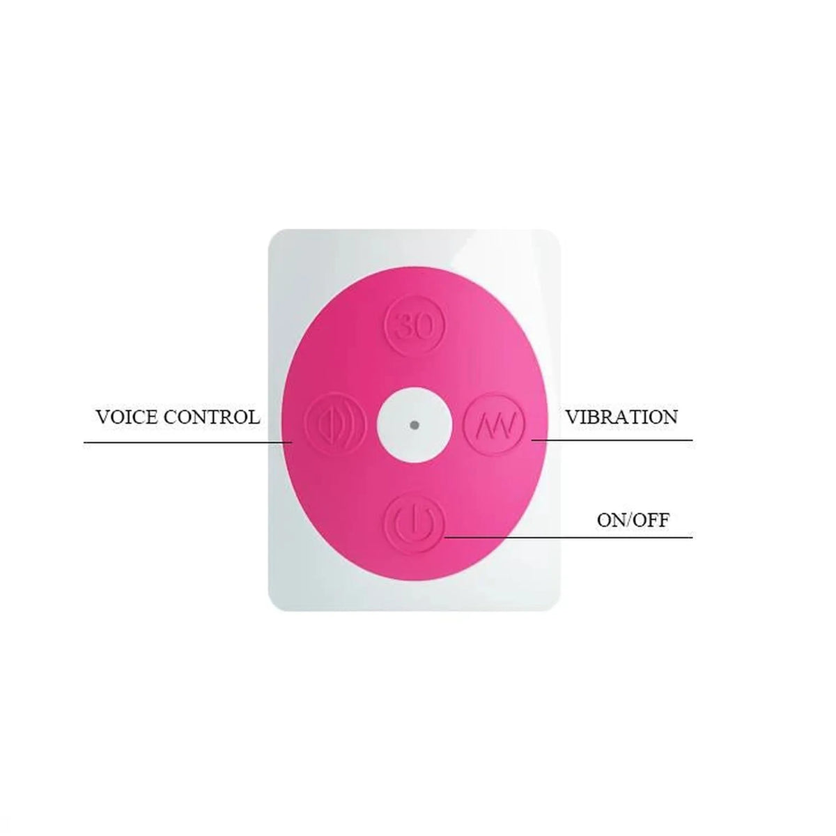 Vibratore punto G Daniel voice 30 funzioni | Pretty Love
