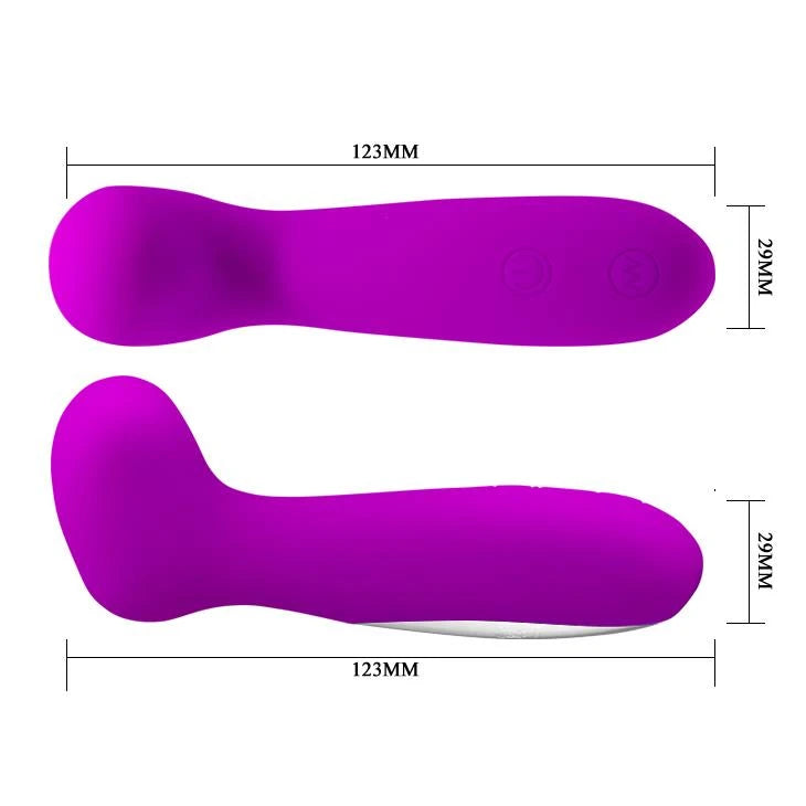 Vibromasseur point G Hiram 30 fonctions – rechargeable, fuchsia | Pretty Love