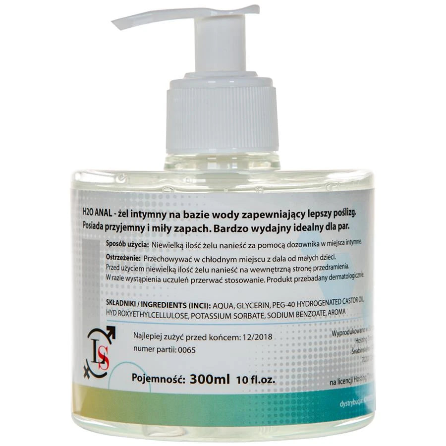 Lubricante H2O 300 ml – anal | LoveStim