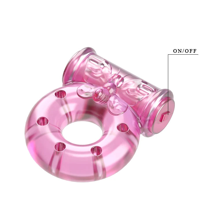 Anneau pénien – vibrant, rose BI-010081 | Baile