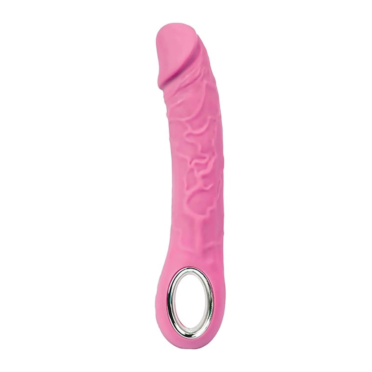 Realistischer Vibrator 10 Funktionen – wiederaufladbar, mit Wärmefunktion, rosa | Fantasy