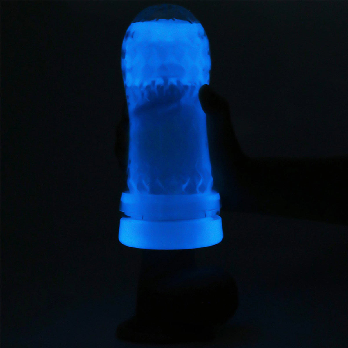 Maszturbátor Lumino Play Pocketed 20.5 cm – vibrációs, zsebméretű, átlátszó | Lovetoy