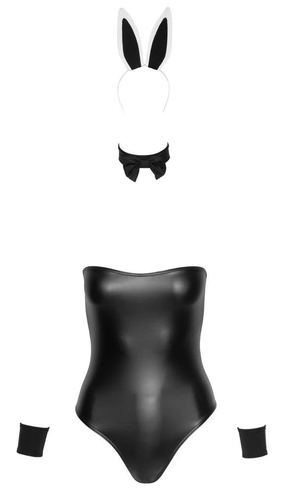 Costume – senza spalline, con fiocchi, nero | Cottelli COSTUMES