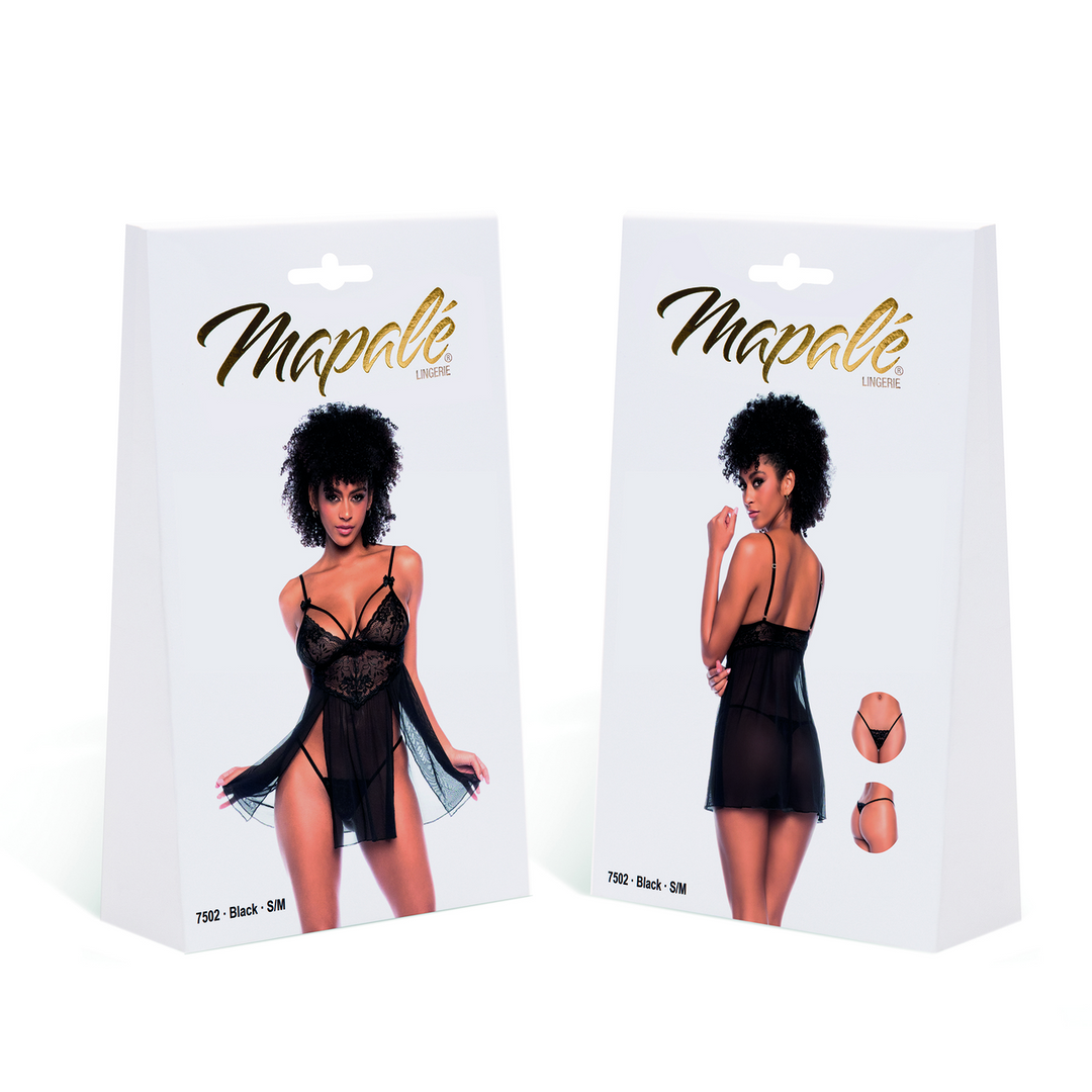 Babydoll - S/M - Black