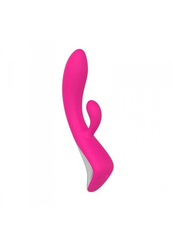 Vibratore rabbit Charm Move 9 funzioni – ricaricabile, rosa | Elys