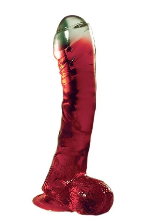 Dildo realistico Lazy Buttcock 6.5 – con ventosa, rosso | NMC