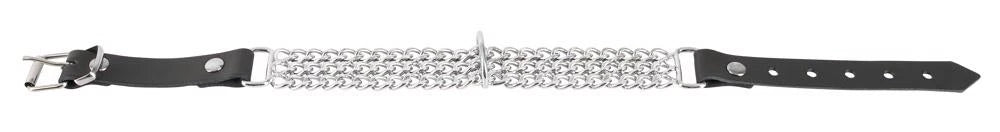 Collier ras du cou en cuir