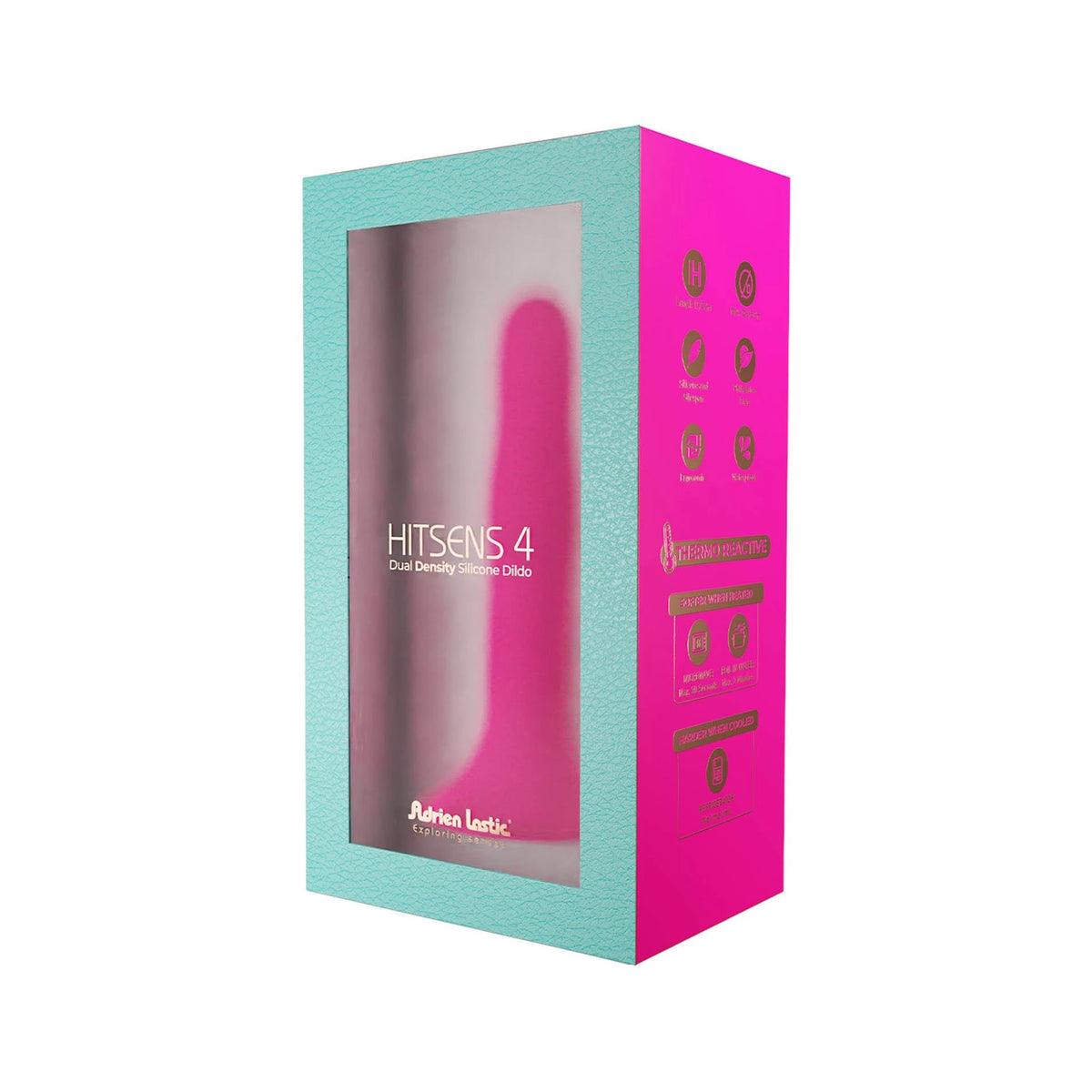 Dildó Hitsens 4 6 8″ – rózsaszín | Adrien Lastic
