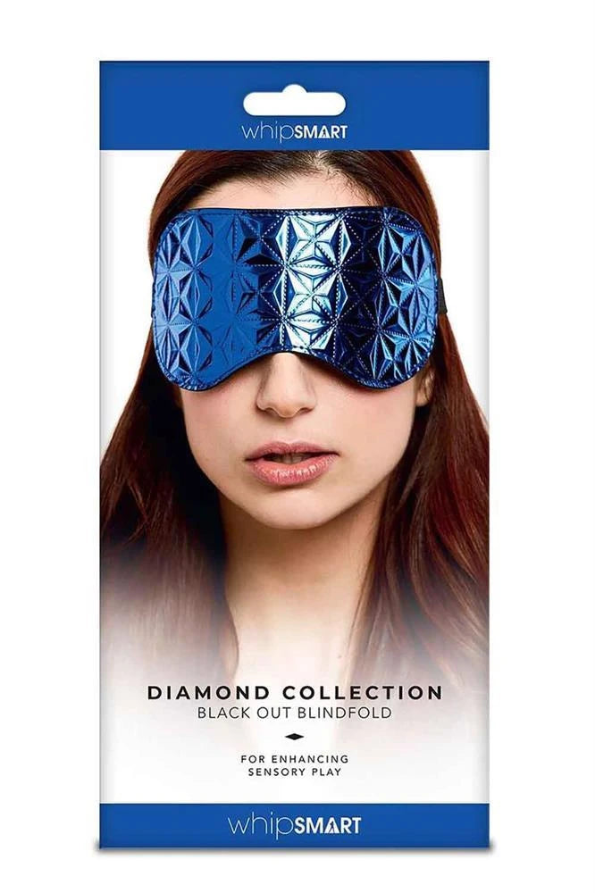 Frusta Eyemask – con gioiello, blu | Whipsmart