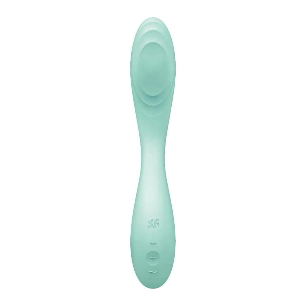 Vibratore punto G Rrrolling 11.7 cm – ricaricabile, verde | Satisfyer