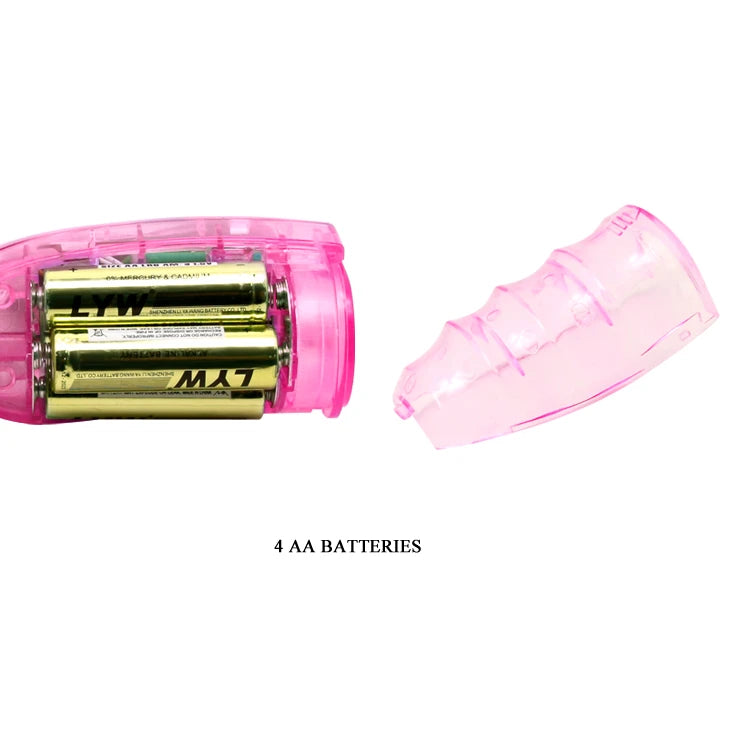 Vibratore rabbit – rotante, rosa BW-020031 | Baile
