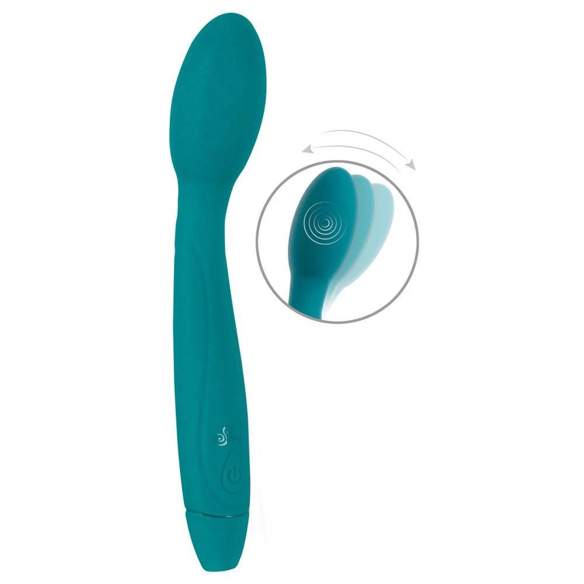 G-Punkt-Vibrator Nodding Head 10 Funktionen – wiederaufladbar, blau | Sweet Smile