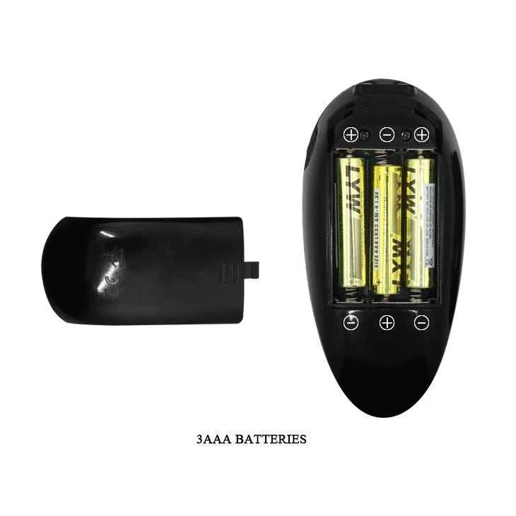 Vibratore realistico Thunder – con telecomando, in cyberskin, nude | Baile