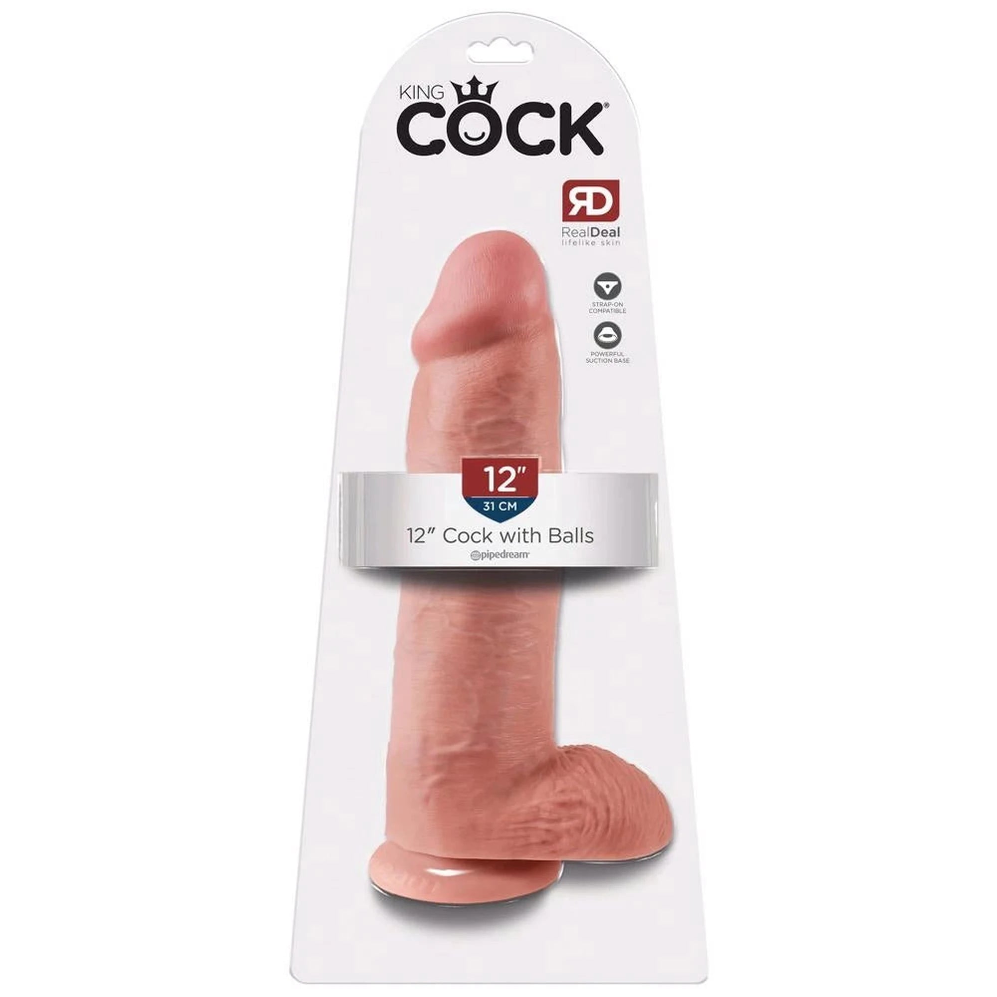 King Cock avec testicules de 30 cm