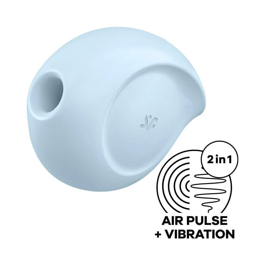 Stimulateur clitoridien Sugar Rush Air Pulse 12 fonctions – bleu | Satisfyer