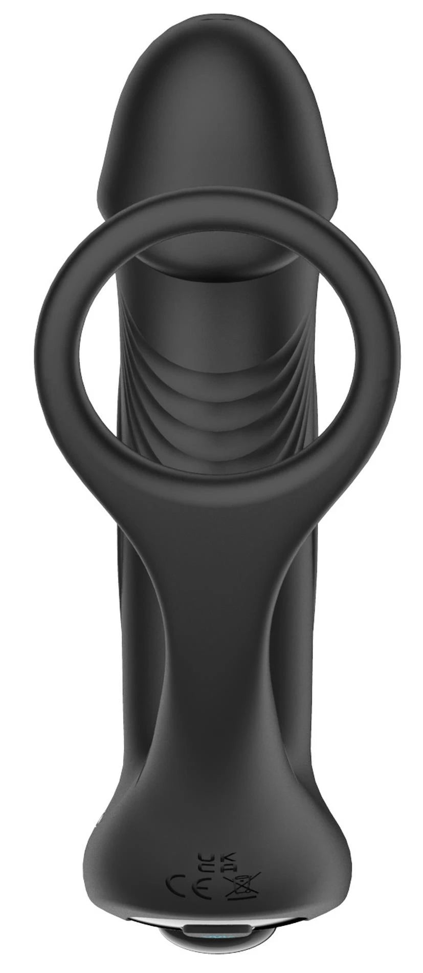 Vibrador anal – con mando a distancia, recargable, negro | Favorites