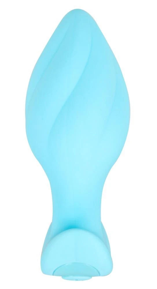 Plug anal 7 funciones – vibrador, recargable, azul | Cuties