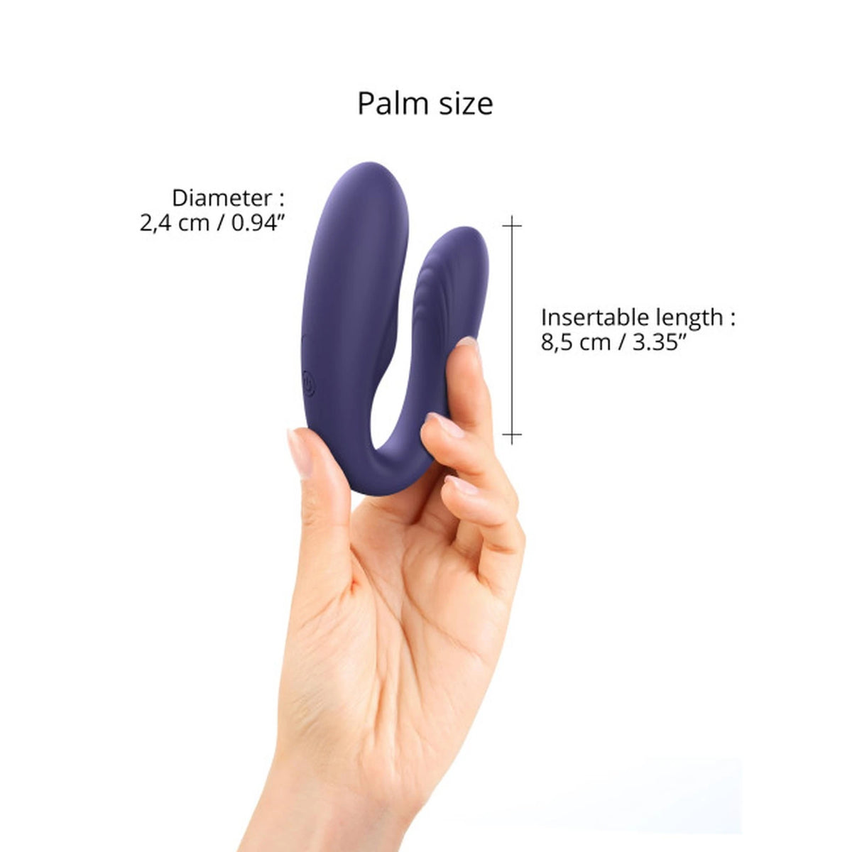 Clitoral stimulator Midnight 9 functions – remote control, rechargeable | Love to Love
