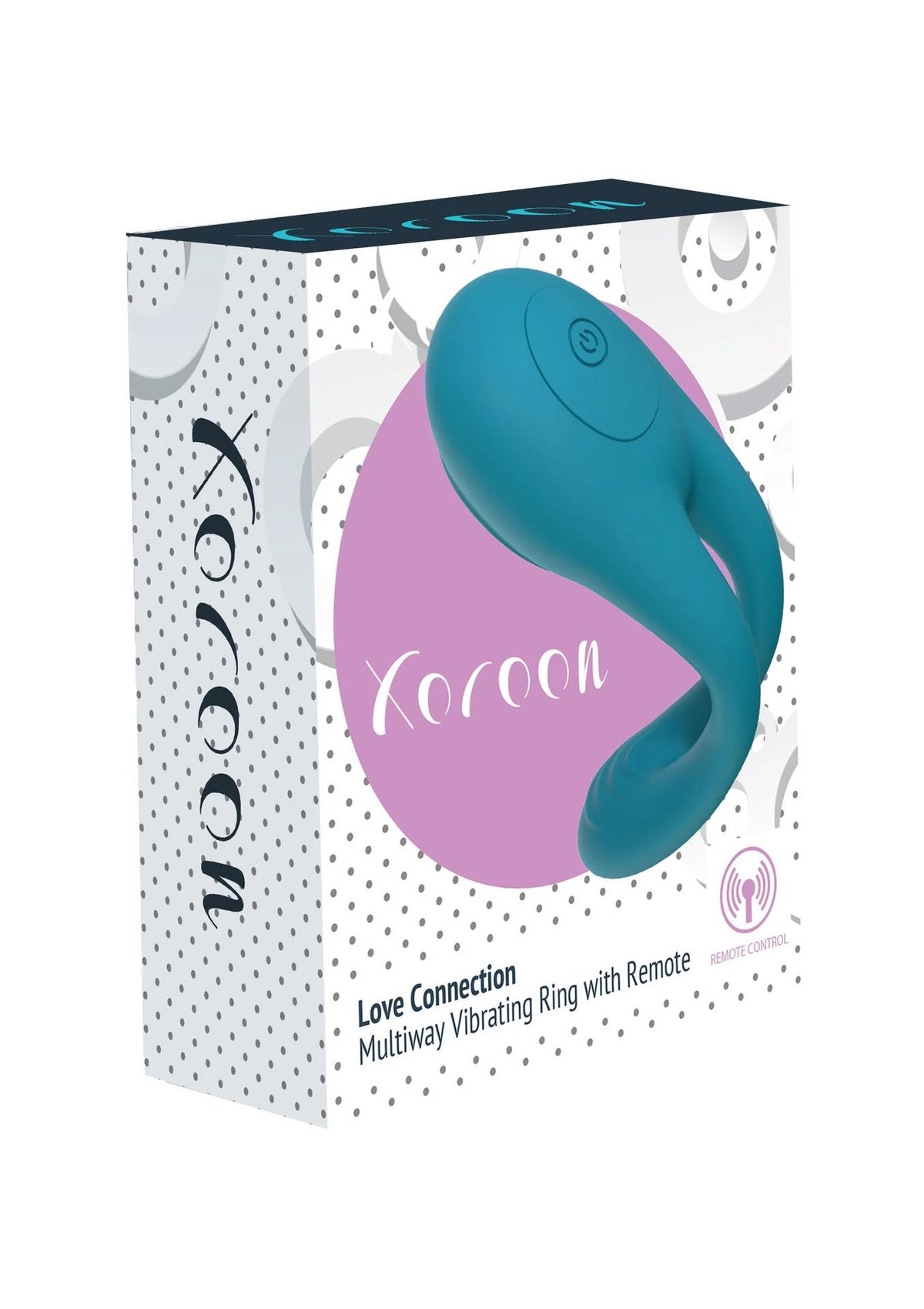 Anello fallico Connection Petrol – con telecomando, vibrante | XOCOON