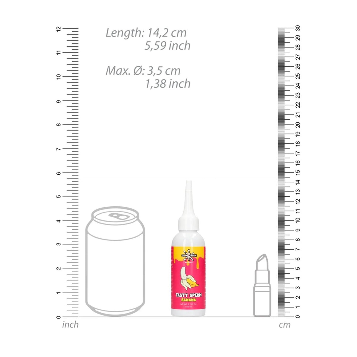 Complément Banana Tasty Sperm 80 ml | Cum Face