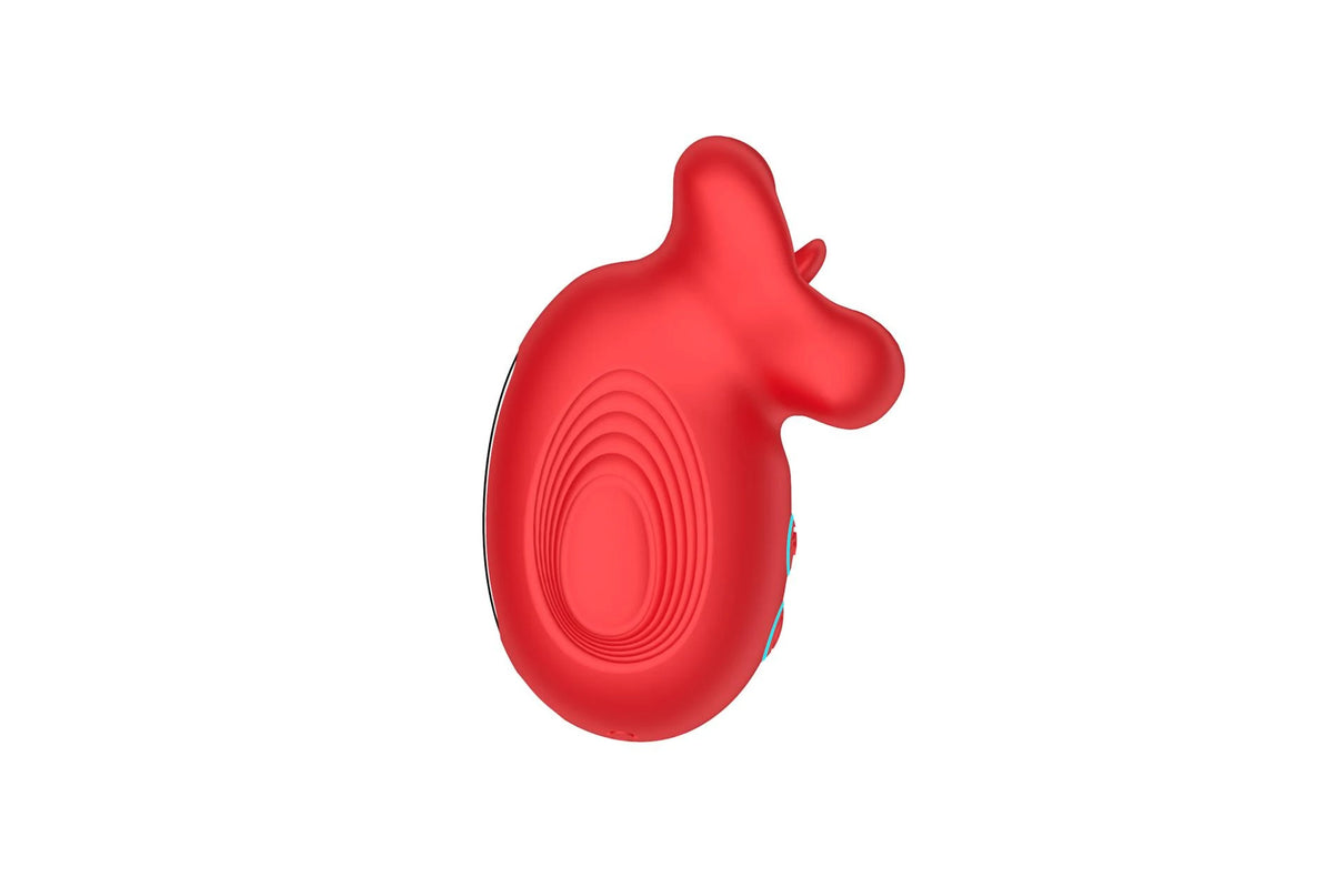 Stimolatore clitorideo Oral – ricaricabile, rosso | Favorites