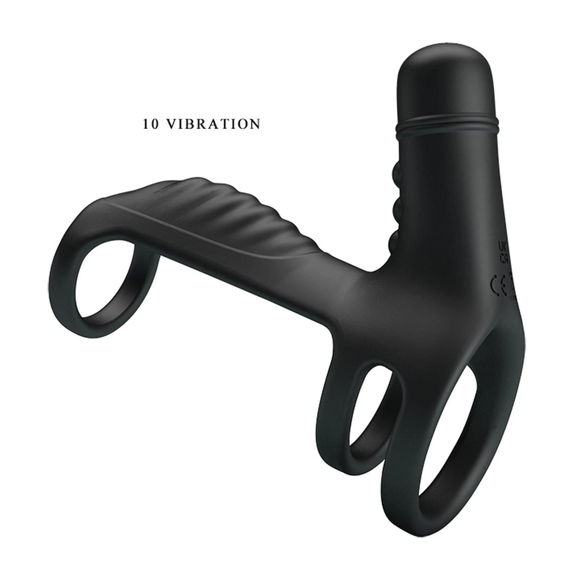 Penis sleeve Vibratingpenis Sling 10 functions – hollow, vibrating | Pretty Love