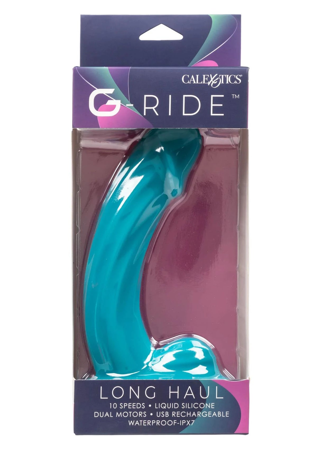 Vibratore realistico Haul 10 velocità – blu | Calexotics