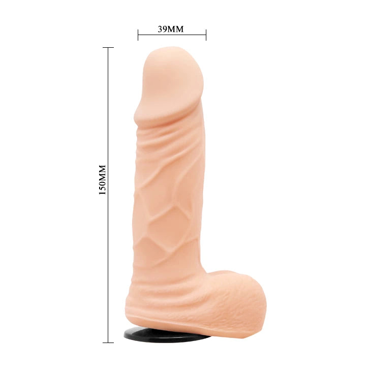 Imbracatura strap-on Sensual Comfort – impermeabile, nude BW-022018 | Baile