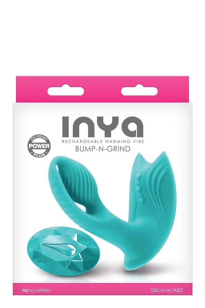 Vibromasseur point G Inya Bumpngrind – avec télécommande, turquoise | NS Novelties
